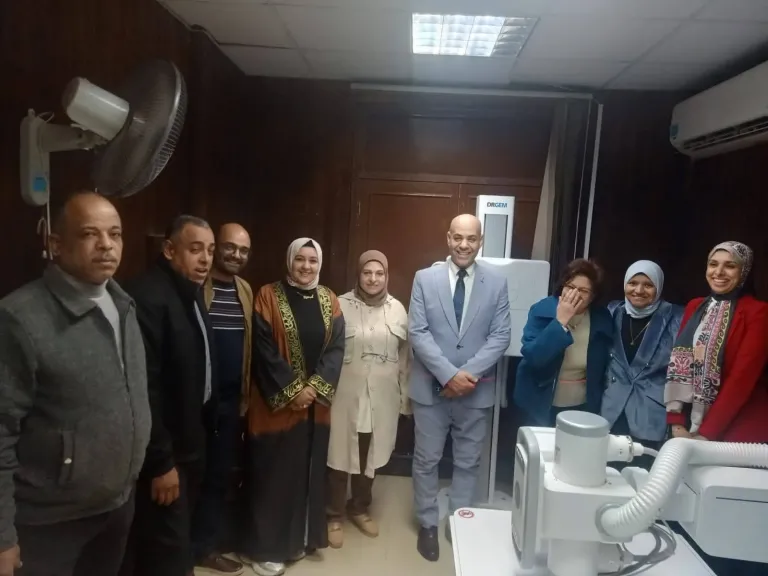 افتتاح وبدء التشغيل لأحدث أجهزة الأشعة (X-Ray) بعيادة مجمع المصالح بأسيوط