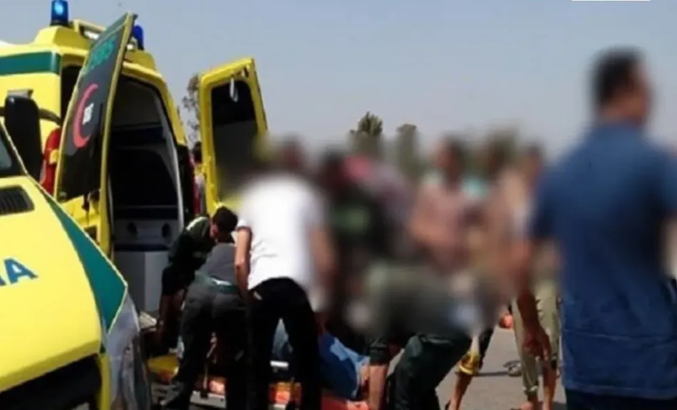 تفاصيل حادث التصادم على طريق أسيوط الجديدة ملخص الحادث
