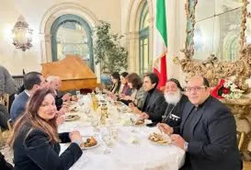 إفطار رمضاني مصري بمقر السفارة في روما باستضافة بسام راضي