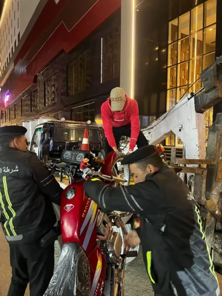 تواجد مكثف لمرور الشرقية لضبط التكاتك والدراجات النارية المخالفة