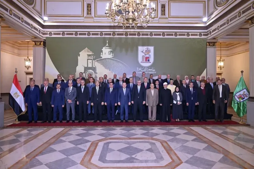 الدكتور المنشاوي يشارك اجتماع المجلس الأعلى للجامعات بجامعة القاهرة