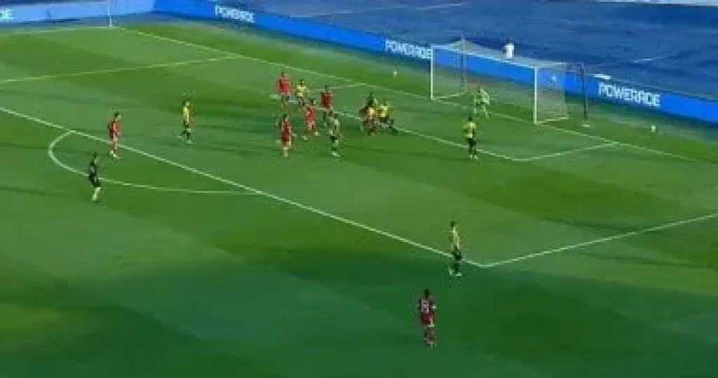 مودرن سبورت يتقدم على بتروجت بهدف رشاد المتولى فى الشوط الأول