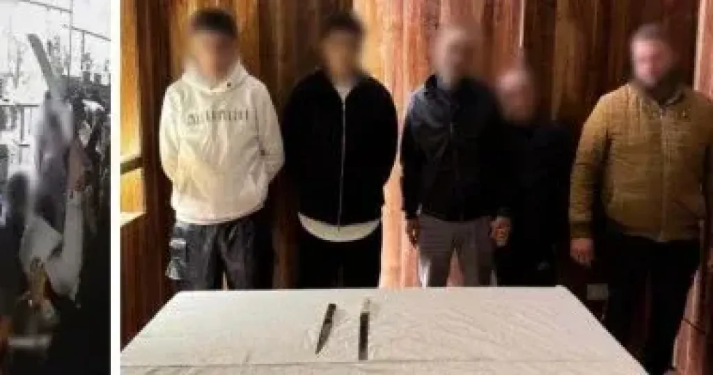 خناقة الـ”شيك” تنتهي بتحطيم مقهى وضبط أبطال فيديو الأسلحة البيضاء