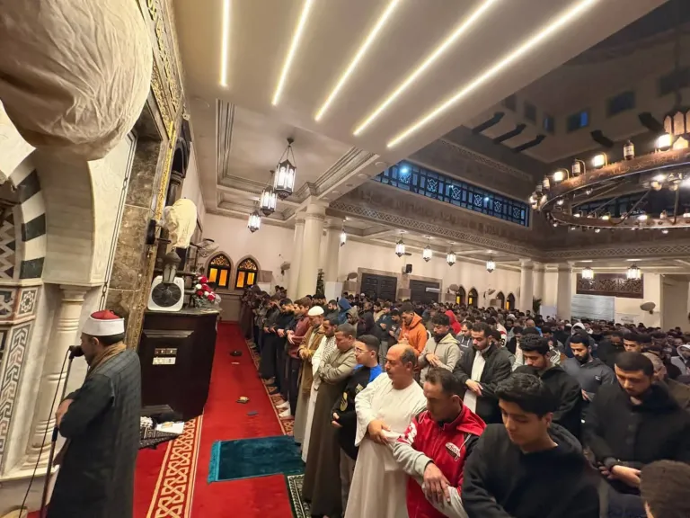 مساجد مديرية أوقاف بني سويف تشهد إقبالًا كثيفًا في  ليالي شهر رمضان