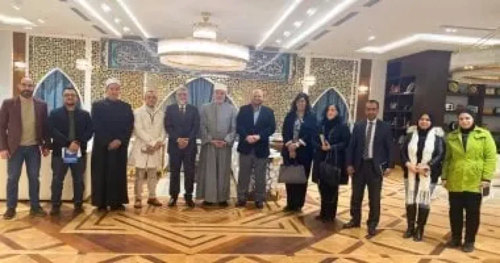 مفتي الجمهورية يبحث مع وفد جامعة العاصمة تعزيز التعاون فى بناء الوعى