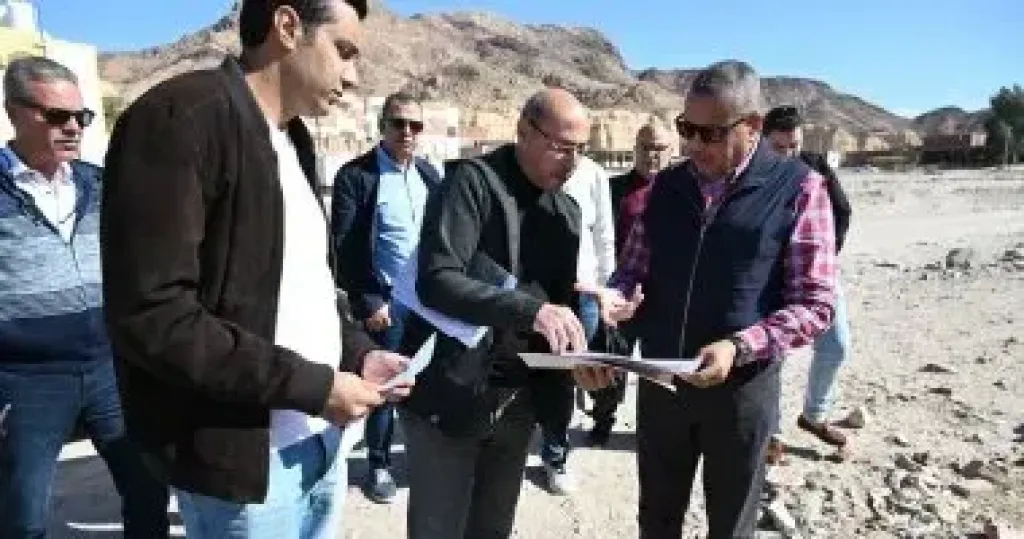محافظ جنوب سيناء يعتمد المخطط التفصيلي لمدينه ابو زنيمه