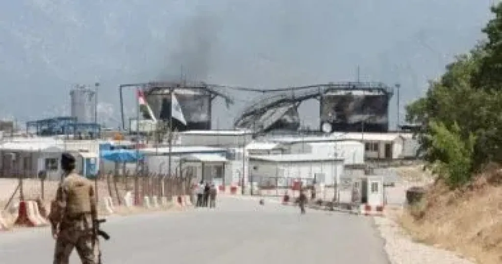 سماع دوي انفجارات ضخمة فى أربيل بكردستان العراق