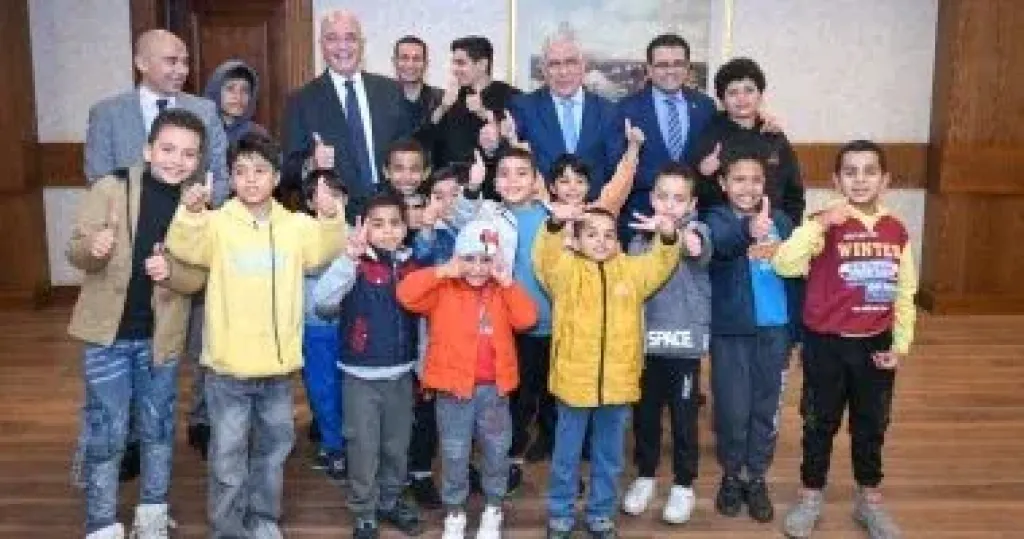 النائب العام يستقبل عددًا من أطفال مستشفى 57357 على مأدبة إفطار شهر رمضان المبارك