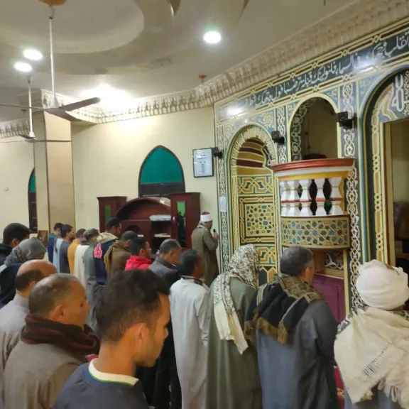 مساجد مديرية أوقاف بني سويف تشهد إقبالًا كثيفًا في  ليالي شهر رمضان