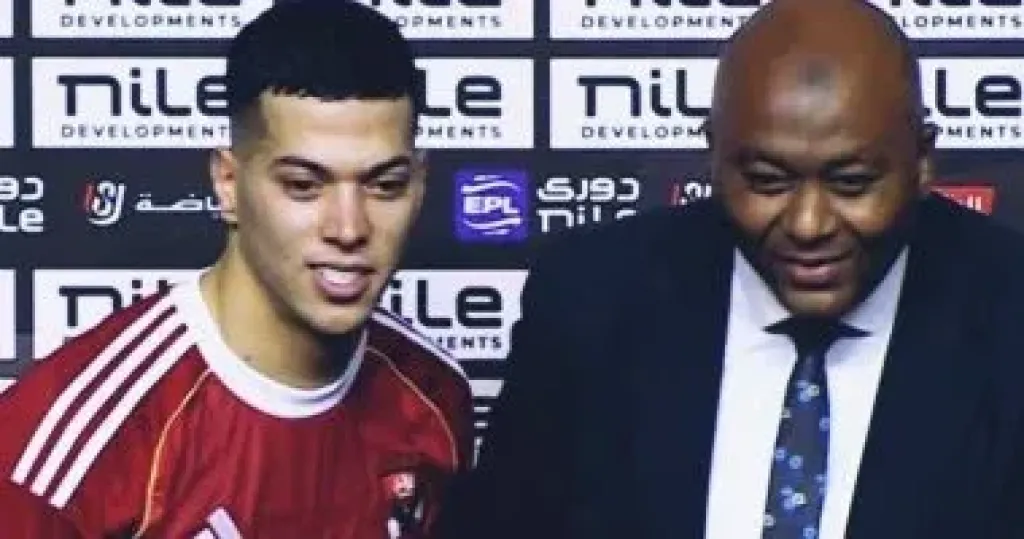 إمام عاشور رجل مباراة الأهلى ضد المقاولون العرب فى دورى نايل