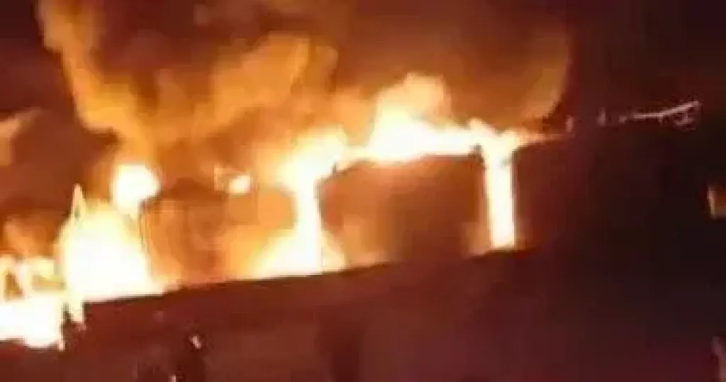 زوج يشعل النار في زوجته قبل الإفطار .. ما السبب؟