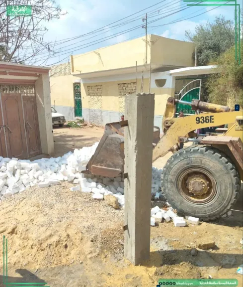 جانب من الازالة 