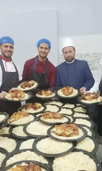 موائد الرحمن بمساجد بني سويف تستقبل ضيوف الرحمن خلال شهر رمضان المبارك