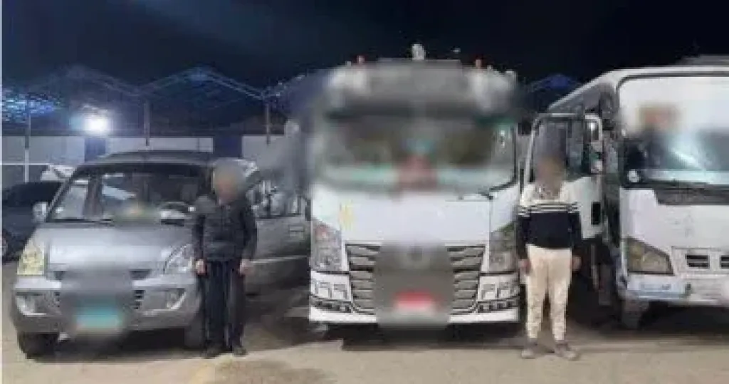 ضبط 3 متهمين بسبب السير عكس الاتجاه فى الشرقية