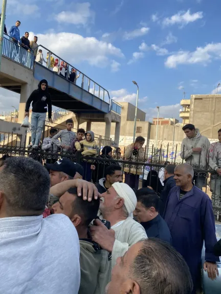 اتمام توزيع 5 الاف دجاجة بسعر الواحدة ب75 جنيها بفاقوس شرقية