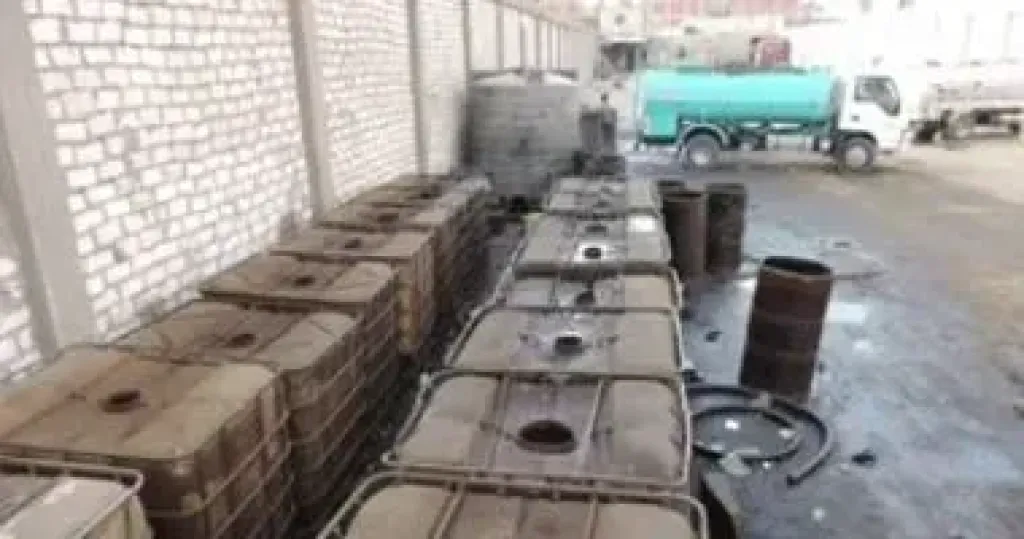 إحباط محاولة لتجميع 1500 لتر وقود مدعم وبيعها في السوق السوداء بالدلنجات