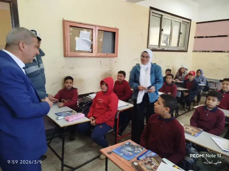 تعليم الشرقية :رمضان يفاجئ اربع مدارس بمنيا القمح