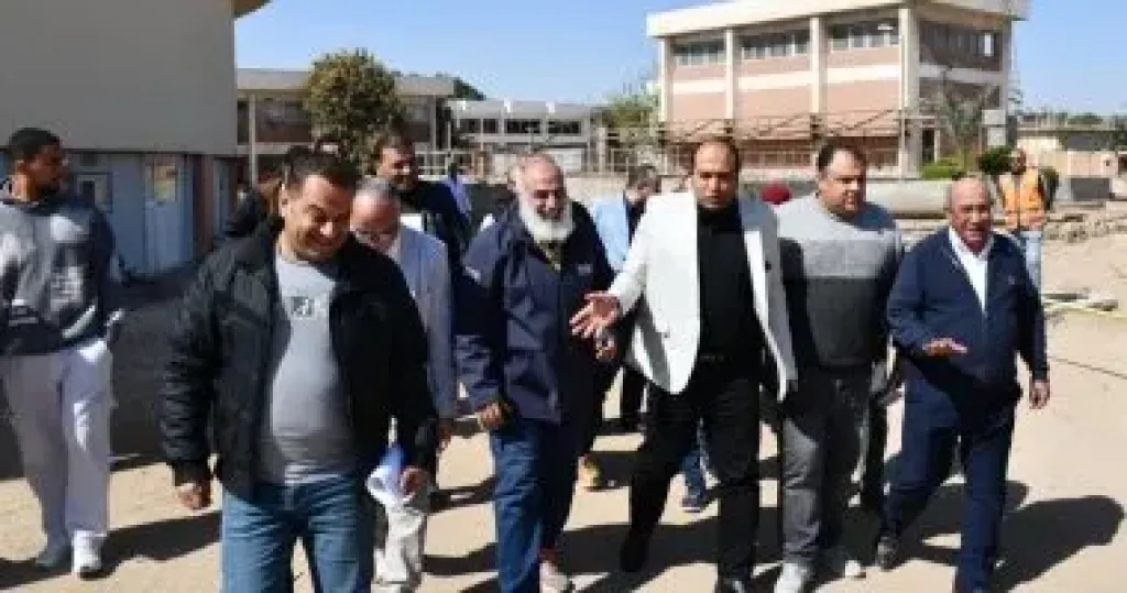رئيس مياه الجيزة يتفقد محطات أبو النمرس والبدرشين والحوامدية