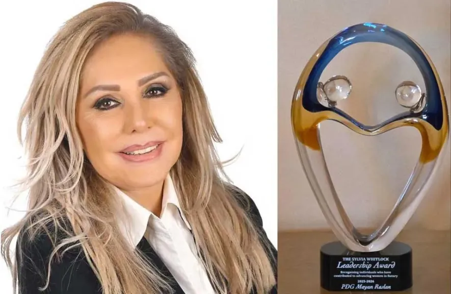 الروتاري الدولي : يكرم  ميان رسلان  لدورها في تعزيز قيادة المرأة وتنمية المجتمع”