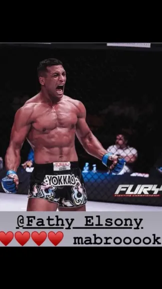 مقاتل مصري على حلبة مصارعة المحترفين.. فتحي السنى يواجه بورتر في بطولة UFC بالولايات المتحدة