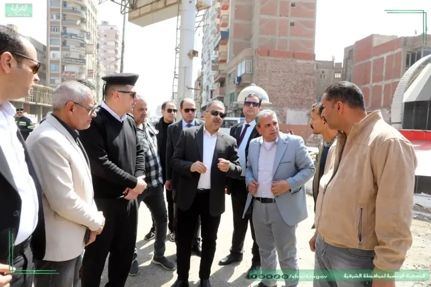 محافظ الشرقية:بدء تشغيل كوبري الصاغه بمدينة الزقازيق عقب إنتهاء أعمال الإصلاح والصيانة