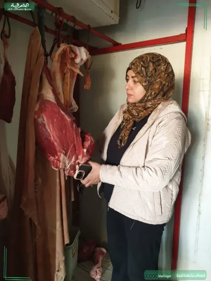 بيطري الشرقية ضبط 2طن لحوم وتحرير 61  محضر مخالفة