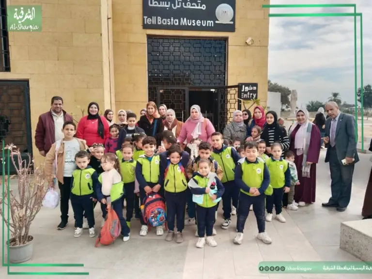 تنظيم 11جولة إرشادية ل197طالبا من ذوي الهمم بمتحف تل بسطة بالزقازيق شرقية