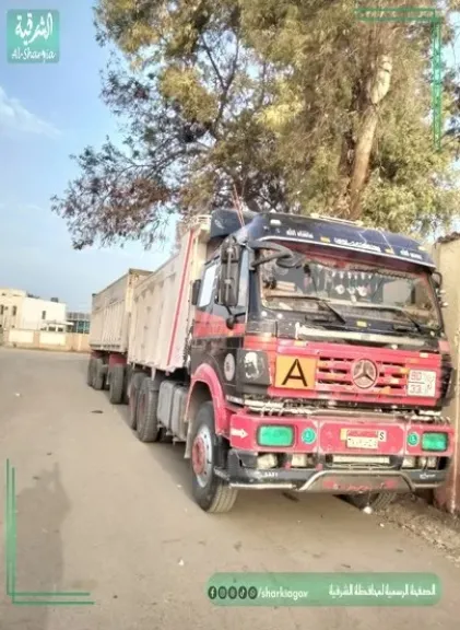 سرقة اللافتة التحذيرية بكوبرى الصاغة بالزقاز يق شرقية