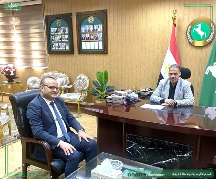 محافظ الشرقية يستقبل مدير عام جهاز حماية المستهلك الجديد