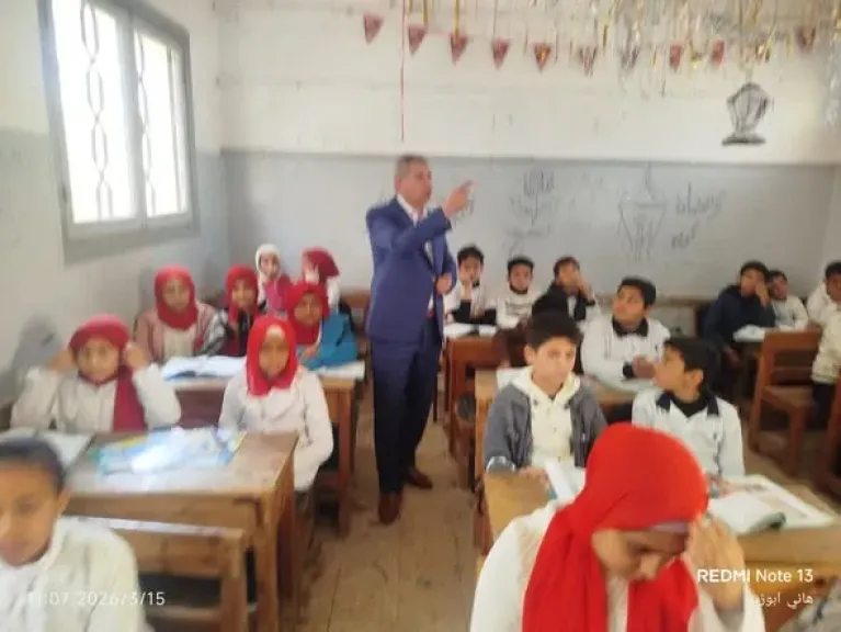 تعليم الشرقية : وكيل التعليم يفاجئ 5 مدارس صان الحجر