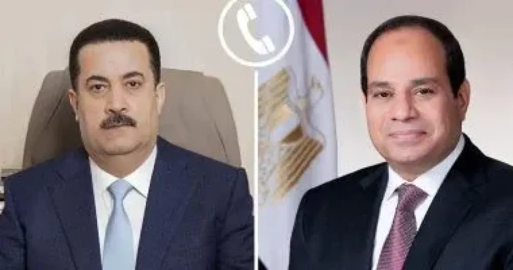 الرئيس السيسى يؤكد على ثبات الموقف المصري الرافض لأي اعتداء على العراق أو على أي دولة عربية