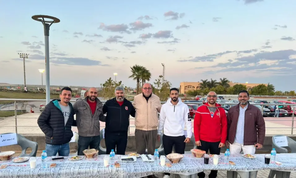 روح الفريق خارج الصالات.. إفطار رمضاني يجمع أسرة جمباز الأهلي في الشيخ زايد