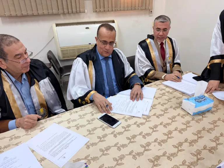 طب أسيوط يشارك في مناقشة رسالة علمية حول تقنيات التخدير الحديثة