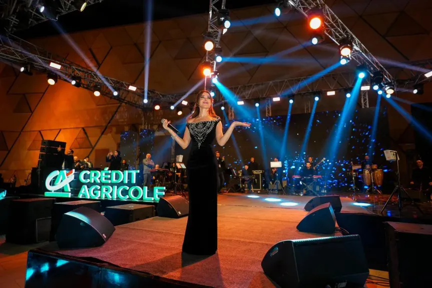 كريدي أجريكول يحتفل بمرور 20 عاماً على نجاحه في مصر بمشاركة نانسي عجرم