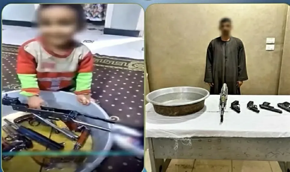 . كشف ملابسات فيديو تنظيف الأسلحة في أسيوط