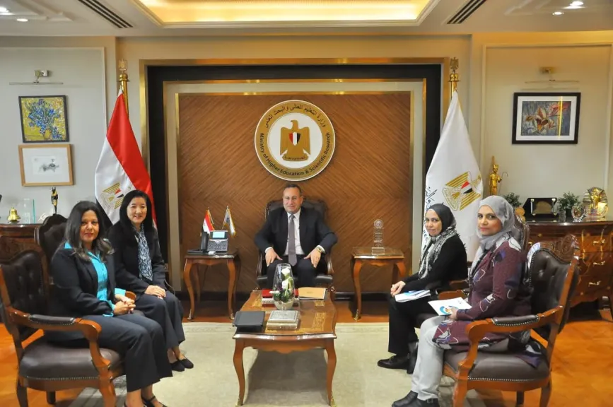 وزير التعليم العالي يبحث تعزيز التعاون مع برنامج الأمم المتحدة الإنمائي في دعم البحث العلمي والابتكار