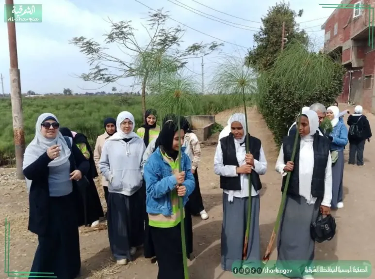 التراث الحضارى بالشرقية تنظم ندوة ورحلة تعليمية وترفيهية إستفاد منها  ١٥٠طالبة
