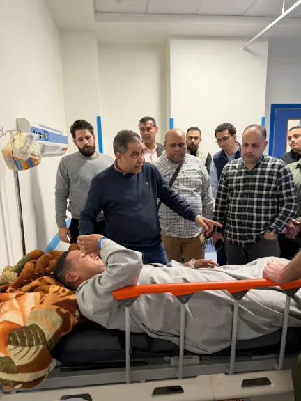 وكيل وزارة الصحة باسيوط يتفقد مستشفى ديروط المركزي