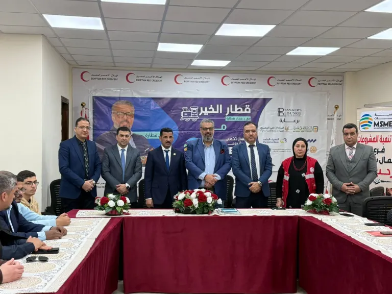 «قطار الخير» يختتم جولاته بلقاء شباب العريش بعد زيارة 22 محافظة
