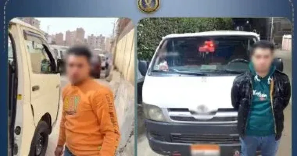 معركة الأجرة ببنها.. الأمن يضبط سائق الميكروباص المعتدى على طالب