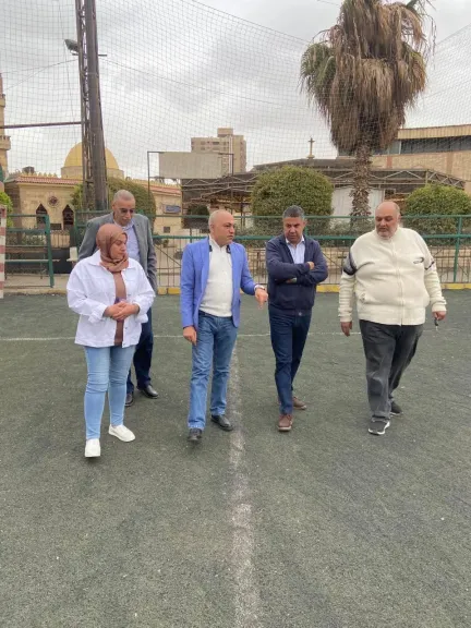 مدير مديرية شباب القاهرة يواصل الجولات المفاجئة على مراكز الشباب في ثاني أيام عيد الفطر