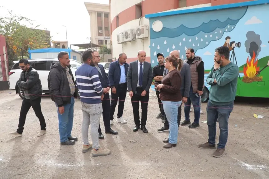 محافظ أسيوط يتفقد محيط خزان غرب المدينة لبحث توسعة دوران