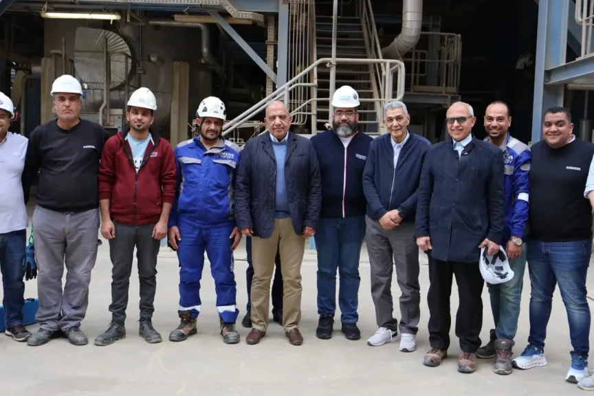 عصمت يتفقد محطة كهرباء بنى سويف المركبة ويتابع نمط التشغيل ومعدلات استهلاك الوقود