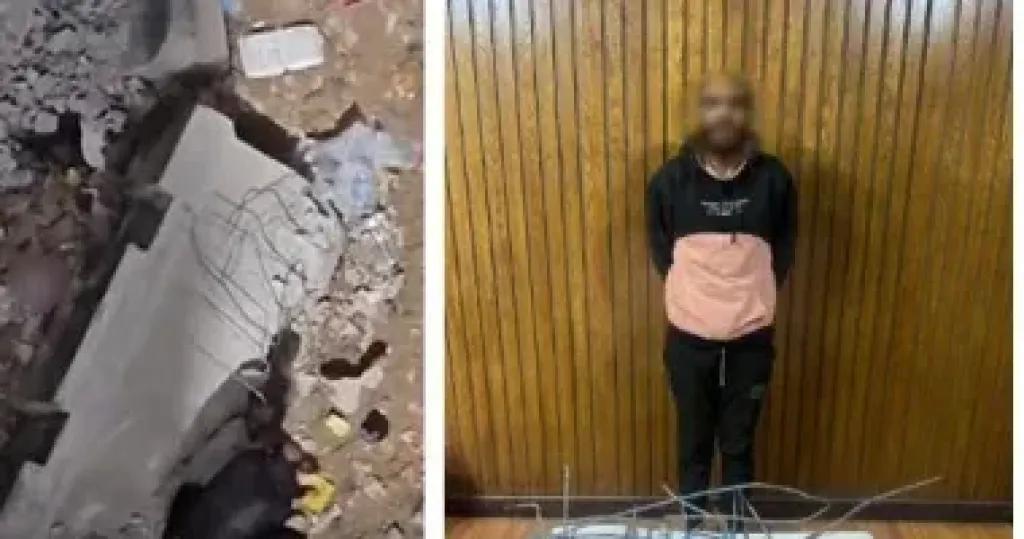 لص ”الأسوار” في قبضة الأمن.. كواليس فيديو سرقة حديد مترو الإسكندرية الجديد