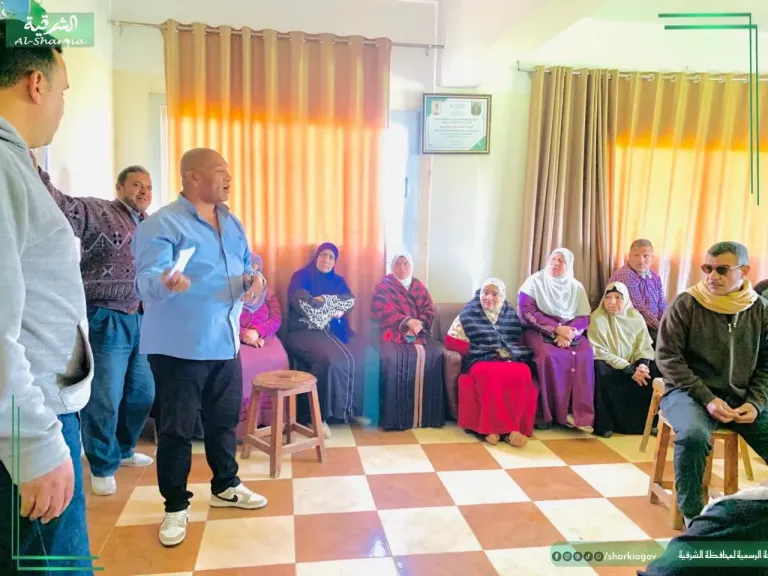 تنمية القرية بالشرقية تنظيم ٨ندوات توعويةتنفيذ ٣قوافل طبية لخدمة ٥٠٠٠مواطن
