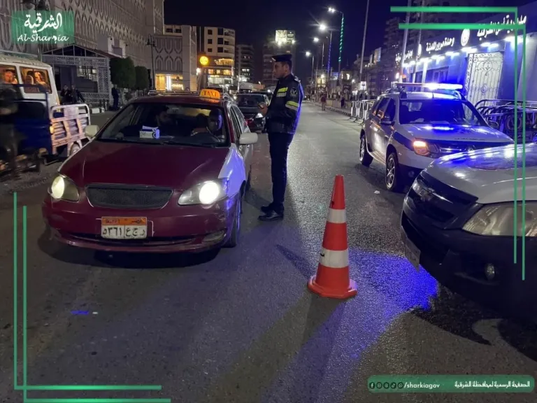 استمرار مرور الشرقية بحملاته اليومية