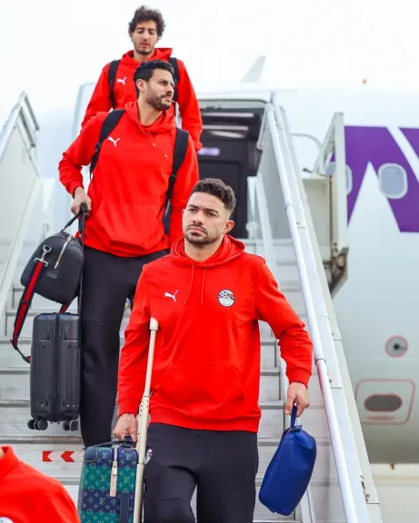 بعثة منتخب مصر تصل إلى جدة استعداداً  لمواجهة السعودية ودياً