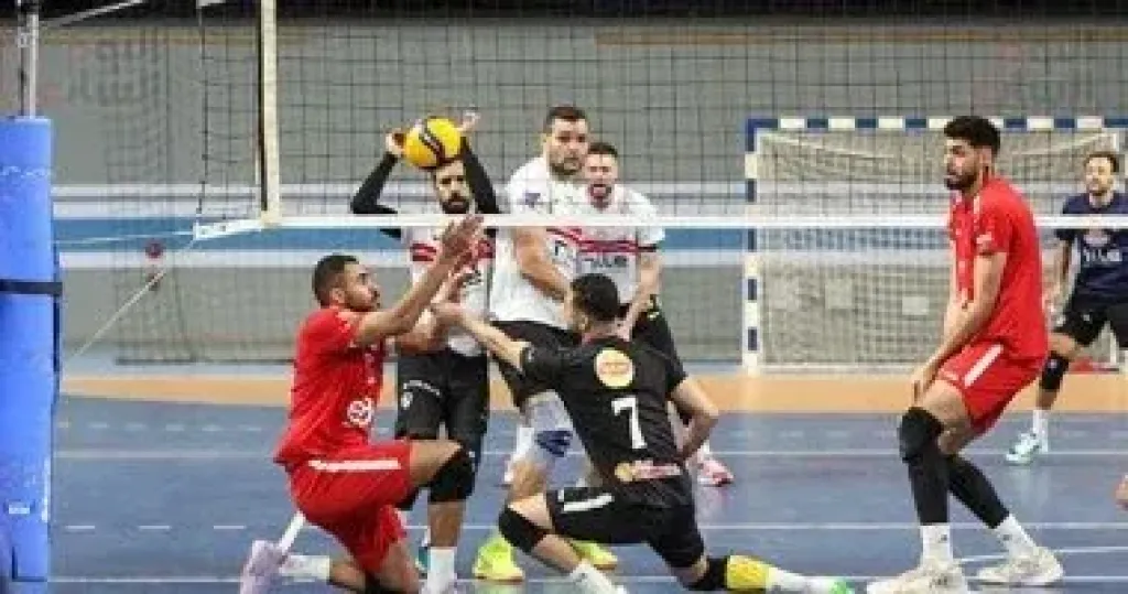 الأهلى يهزم الزمالك 3-0 ويتوج بلقب دوري سوبر رجال الكرة الطائرة