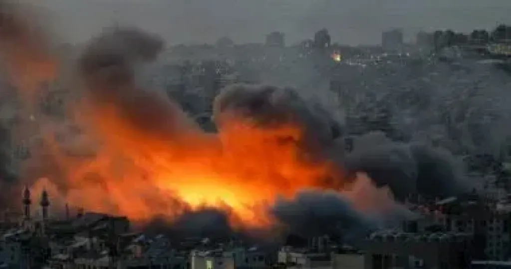 غارة جوية بثلاثة صواريخ تستهدف مبنى في الضاحية الجنوبية لبيروت