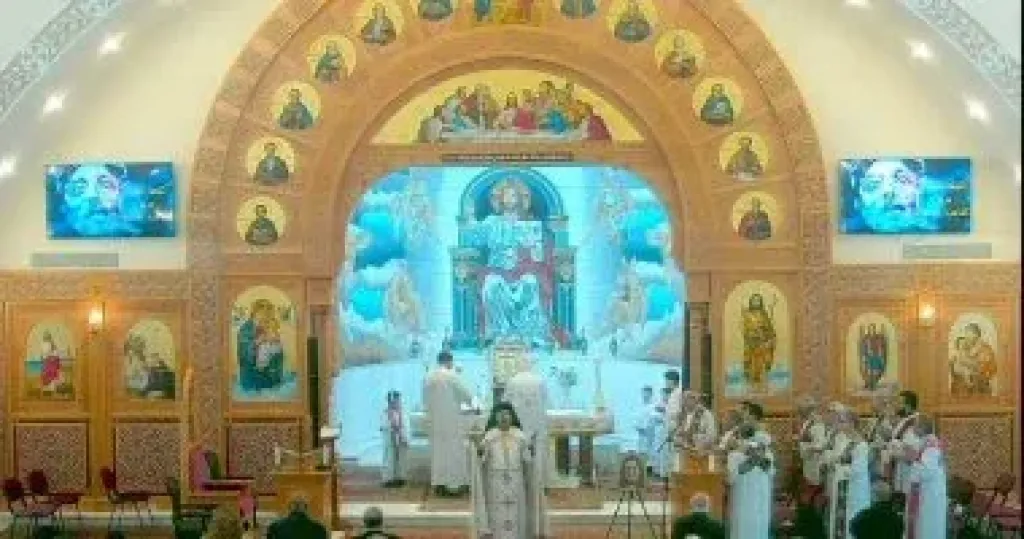 بطريرك الأقباط الكاثوليك يترأس قداس عيد البشارة بالقاهرة الجديدة